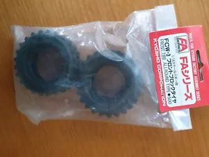 Vintage Kyosho FCW-3 Front All round Sand Super Bridgestone Tires - Bild 1 von 3
