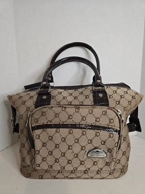 American Flyer Carry On Travel Overnight Weekender Bag Canvas Logo Print *READ* - Image 1 of 4