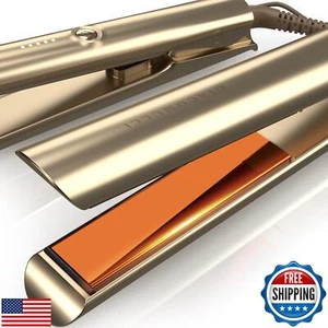 Giacomucci Titanelli 2 in 1 Titanium Hair Straightener and Curler | 100% Pure - Picture 1 of 5
