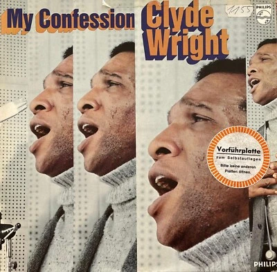 Clyde Wright – My Confession - Philips Records - Germany 1969 - SAMPLE PLATE LP - Bild 1 von 3