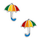 Regenschirm Ohrringe aus 925 Silber für Mädchen Damen Kinder