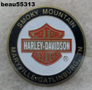 ⭐SMOKY MOUNTAIN GATLINBURG-MARYVILLE TENNESSEE HARLEY DAVIDSON DISTRIBUIDOR PUNTO DE INMERSIÓN - Imagen 1 de 1