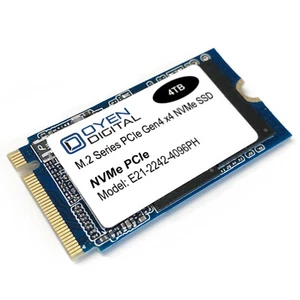 Oyen Digital 4TB M.2 2242 NVMe PCIe 3D TLC SSD - Picture 1 of 6