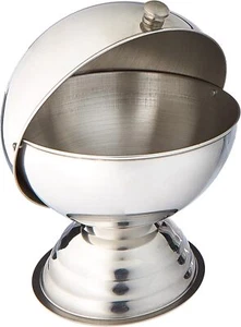 Winco 20 Ounce Sugar Bowl with Roll Top - Picture 1 of 5