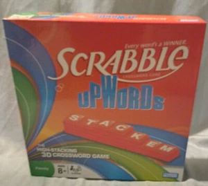 Scrabble UpWords High Stacking 3D Crossword Word Play Game - Picture 1 of 3