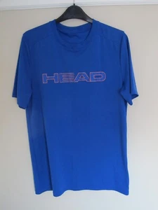 HEAD TENNIS T-SHIRT BLUE - Picture 1 of 6