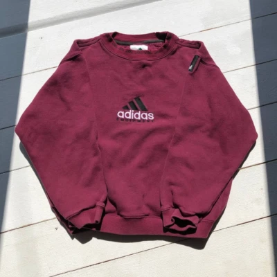 Sudadera Adidas Equipment Juvenil 152 Vintage Logo Grande Roja Niños Niños Foto 1 de 4