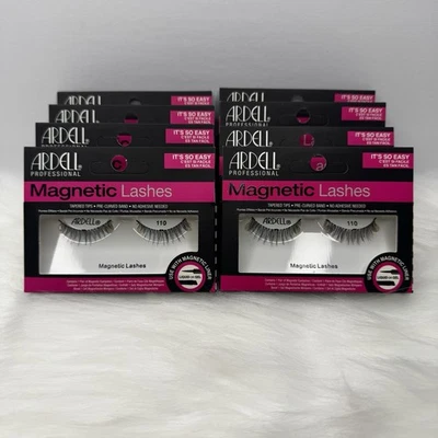 8 PACK Ardell Professional Magnetic Lashes #110 False Eyelashes - Image 1 of 2