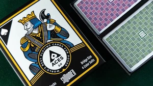 Juego doble de cartas de póquer de plástico ACES de VANDA - Imagen 1 de 12