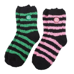 2 Pairs Of Good Witch/Bad Witch Fluffy Socks Giftset Boxed Wicked Magic Spells - Picture 1 of 3