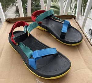 Teva Outdoor Voices Hurricane XLT 2 Sandals Mens US 8 1108729 Red Yellow Blue - Picture 1 of 6
