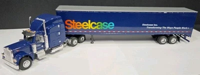 SpecCast 1:64 Diecast Steelcase Peterbilt 379 With 53' Trailer Limited Edition - Image 1 of 4