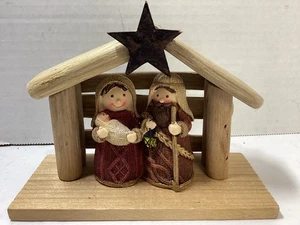 Krippe 2016 Weihnachtsversprechen Holz - Bild 1 von 5