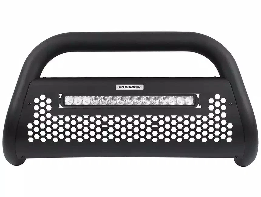 Go Rhino Charger RC2 LR Bull Bar w/4 Light C/O Fit 08-20 Sequoia, 07-21 Tundra - Изображение 1 из 4