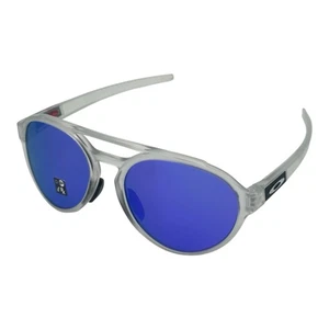 Oakley Forager Asia Fit Matte Clear Violet Iridium Lens Sunglasses (Authentic) - Picture 1 of 8