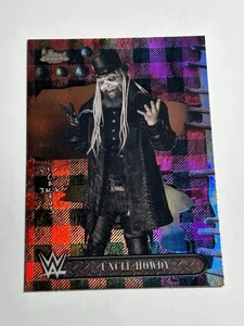 2025 Topps Chrome Cactus Jack WWE Uncle Howdy Red Black Flannel - Picture 1 of 2