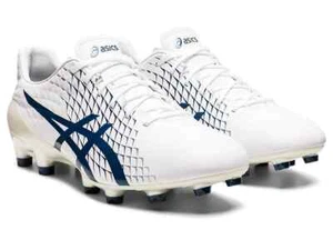 Asics Menace 4 'White & Blue' Men’s Size US 16 Football Rugby Boots Rare New✅ - Picture 1 of 7