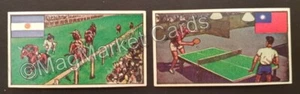 SPORTS OF THE COUNTRIES · DICKSON ORDE · 1962 · 2 x CARDS · CIGARETTE CARDS - Picture 1 of 2
