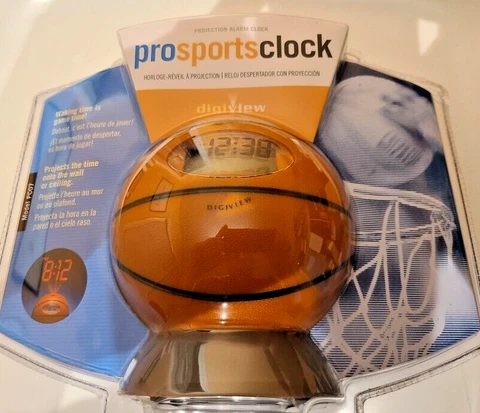 Digiview Basketball Projection Alarm Clock Unique and super cool design Cover