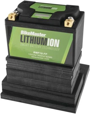 BikeMaster Lithium-Ion 2.0 Battery For Suzuki VL1600 Marauder 2004 Black - Image 1 of 4