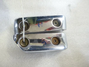 E2. YAMAHA XV 535 2YL Ventildeckel Blende Chrom Vorne + Hinten Ventil Abdeckung - Bild 1 von 4