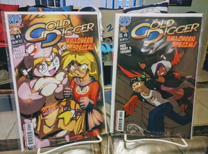 Excavadora de oro Halloween números especiales 1 y 5, prensa antártica casi nuevo/sin leer - Imagen 1 de 3