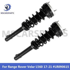 2× Front L+R Shock Strut Assys w/CVD For Range Rover Velar L560 17-21 #LR090615 - Picture 1 of 12