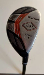 Wilson X31 4 Hybrid Regular Flex Graphite Right Handed Mid/High Launch Golf Club - Picture 1 of 7