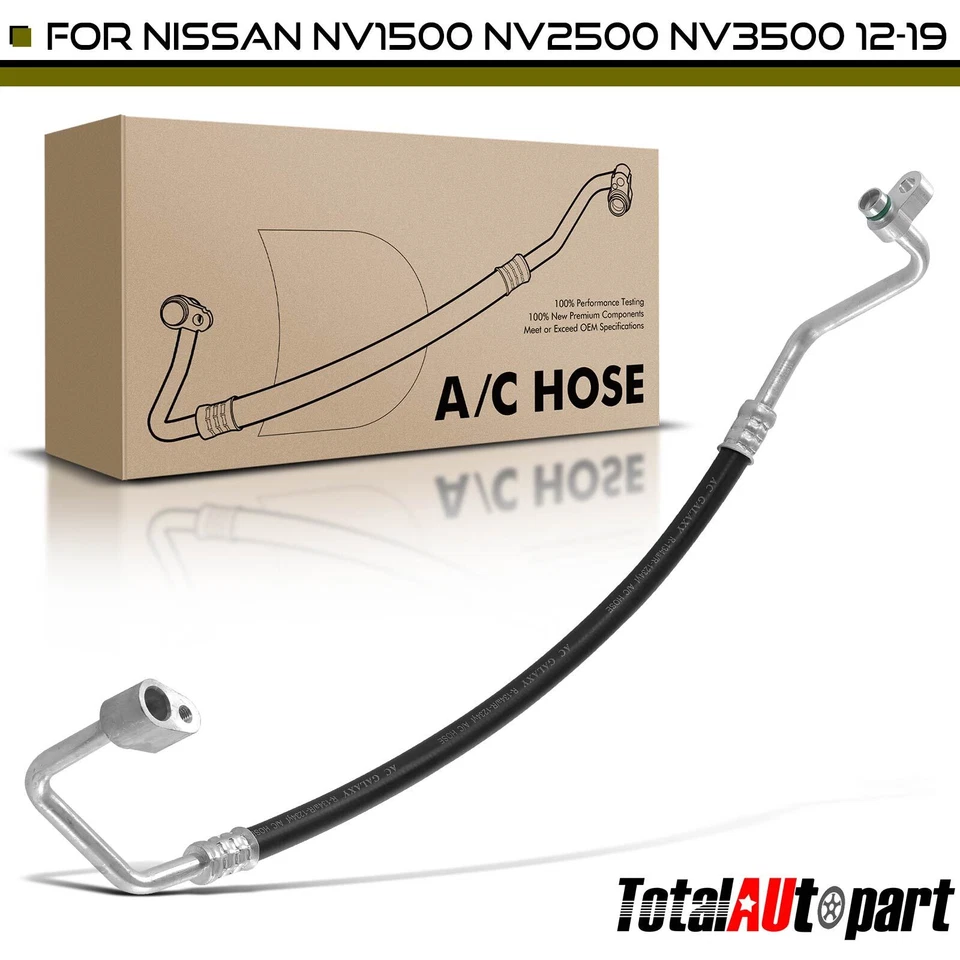 Manguera de descarga de refrigerante de aire acondicionado para Nissan NV1500 NV2500 NV3500 2012-2019 4,0 L Foto 1 de 4