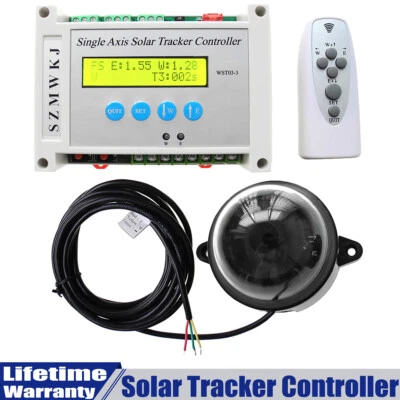 Automatisches Tracking Einachs Solar Tracker LCD Controller + Lichtsensorsystem - Bild 1 von 4