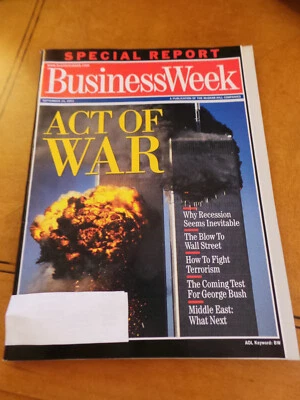 Business Week Magazine Act of War Special Report September 2001 NF - Image 1 of 4