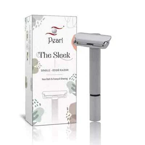 The Pearl Shaving Sleek Single Edge Safety Razor Free Ship - Picture 1 of 3