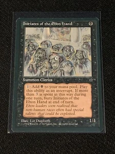 Magic the Gathering Fallen Empires Initiates of the Ebon Hand (Danforth) - Picture 1 of 2