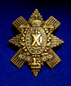 42nd (Royal Highlanders of Canada) Bn, CEF.  Cap badge.  Superior strike.