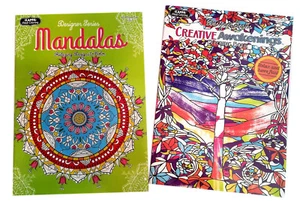 Creative Awakenings & Mandalas Adult Coloring Book Designer Series Books 2 Pack - Bild 1 von 1