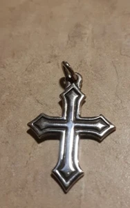 James Avery Sterling Cross Pendant - Picture 1 of 5