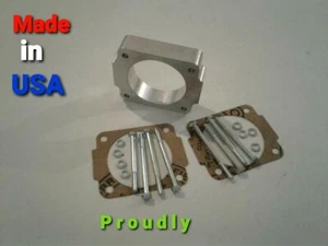 1999-2004 FORD MUSTANG 4.6L THROTTLE BODY SPACER GT (FITS FORD MUSTANG 4.6L) - Picture 1 of 11