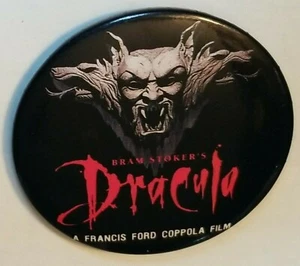 1992 BRAM STOKERS DRACULA FILM PROMO PINBACK BUTTON. COPOLA FILM - Bild 1 von 7