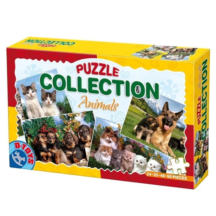DT63069-AF-02 - * D-Toys - Puzzle Collection (24-35-48-60 Teile) - Tiere 2