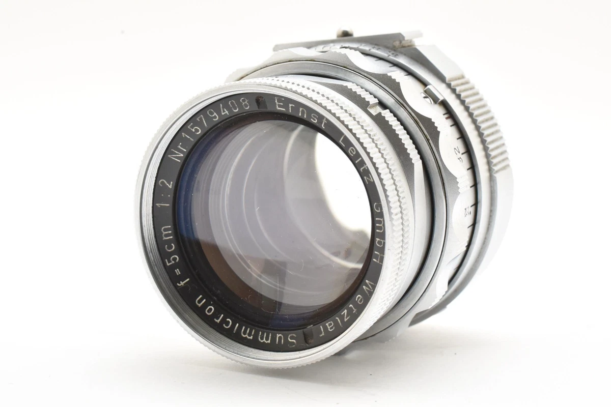 Leica SUMMICRON-M 50mm Focal f/2 Camera Lenses for sale - eBay