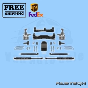 4" Basic System w/ Rear Stealth Shocks FABTECH for Ford F150 4WD 2009-13 - Picture 1 of 3