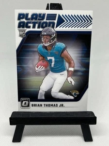 Brian Thomas Jr RC Jaguars Play Action Insert 2024 Panini Donruss Optic - Picture 1 of 3