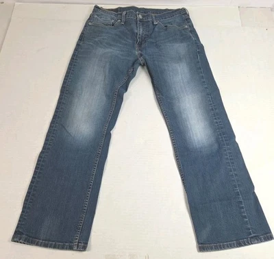 Levi's Women’s Jeans 559 size 30 30 Straight Blue Plain Levi Denim 301 - Image 1 of 4