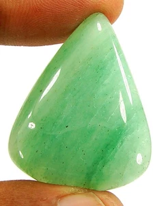 48.70 CT Natürlich Grün Aventurin Lose Edelstein Cabochon Drahtgeflecht Stein - Picture 1 of 2