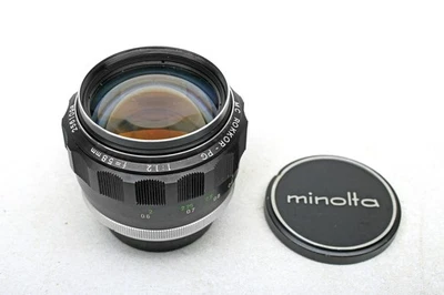 Minolta 58mm f1.2 MC Rokkor-PG 58/1.2 Manual Prime+SUPER FAST 50 f/1.2 +Lens+SET - Image 1 of 4