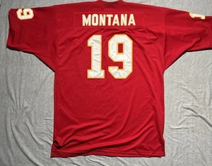 Joe Montana Jersey 19 Kansas City Mitchell & Ness Vintage 1994 Throwbacks - Picture 1 of 12