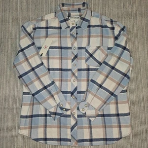 Idyllwind Miranda Lambert blau kariert Western Cowgirl Damen Rendon Hemd M Neu mit Etikett - Bild 1 von 9