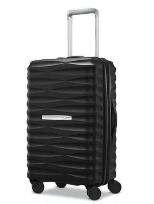 Samsonite VOLTAGE DLX GLOBAL CARRY-ON SPINNER Black Suitcase - Image 1 of 4