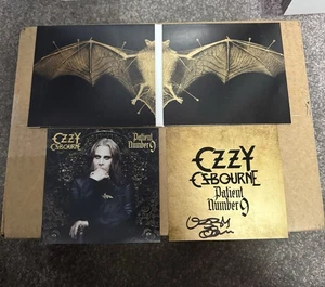 Ozzy Osbourne Patient Number 9 CD Signed Autographed card + proof  BLACK SABBATH - Picture 1 of 5