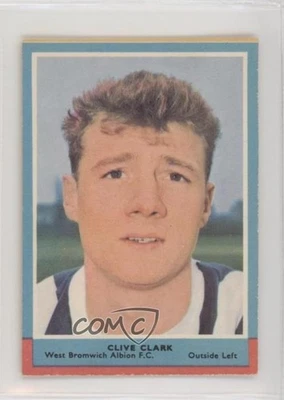 Tarjetas de concurso de fútbol americano A&BC Clive Clark #54 1964-65 Foto 1 de 2